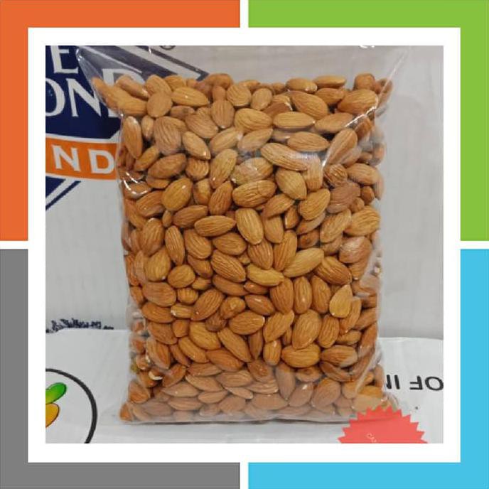 

Kacang Almond Mentah Kupas Premium 1Kg Uk 27 30 Mentarieka_Shop