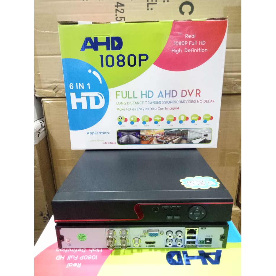 DVR 4CH XMEYE 6 IN 1 FULL HD   HARD DISK 500GB SEAGATE