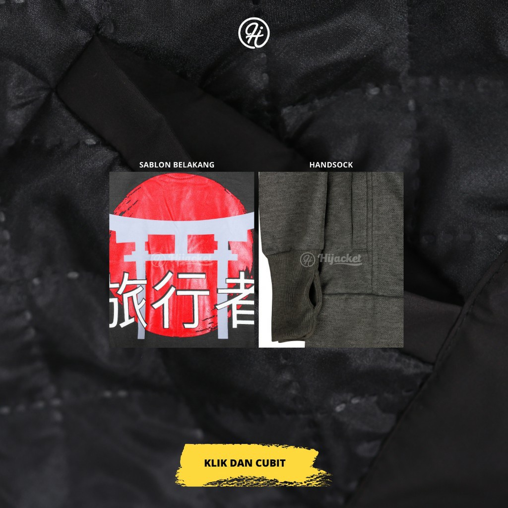 Jaket Hijaber model Japan Street Hijacket pertama diindonesia