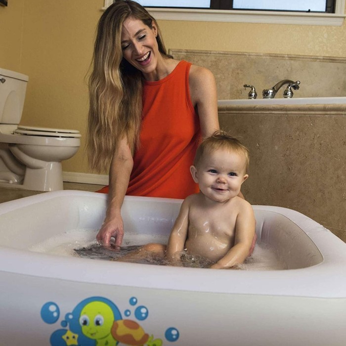 KOLAM RENANG BESTWAY KOLAM RENANG BABY BESTWAY BABY BATHTUB 51116 KOLAM BATHTUB KOLAM KARET