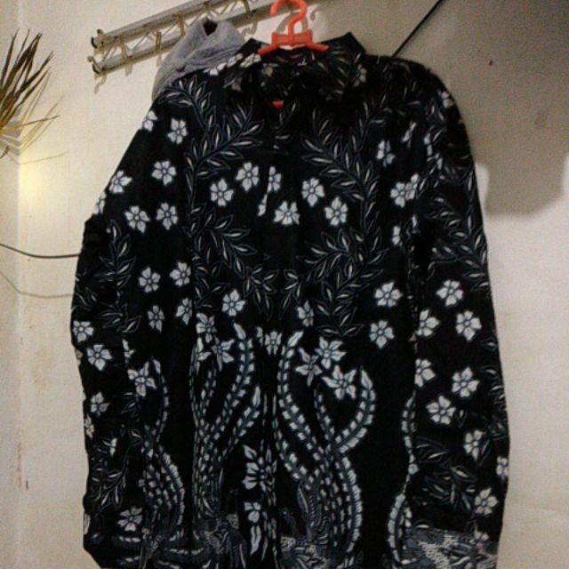 Bswart Batik Hrb026 Kenongo Hem Pendek Padi Pekalongan M L Xl Batik Pria Murah Modern Grosir