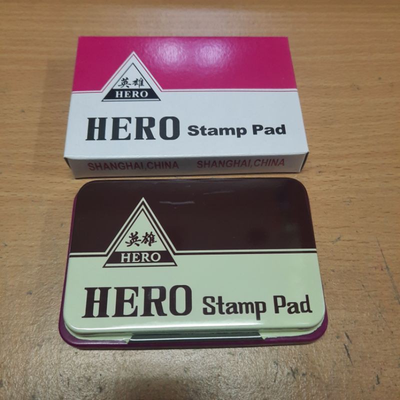 Jual Stamp Pad Hero Bak Stamp Hero Bantalan Stempel Hero
