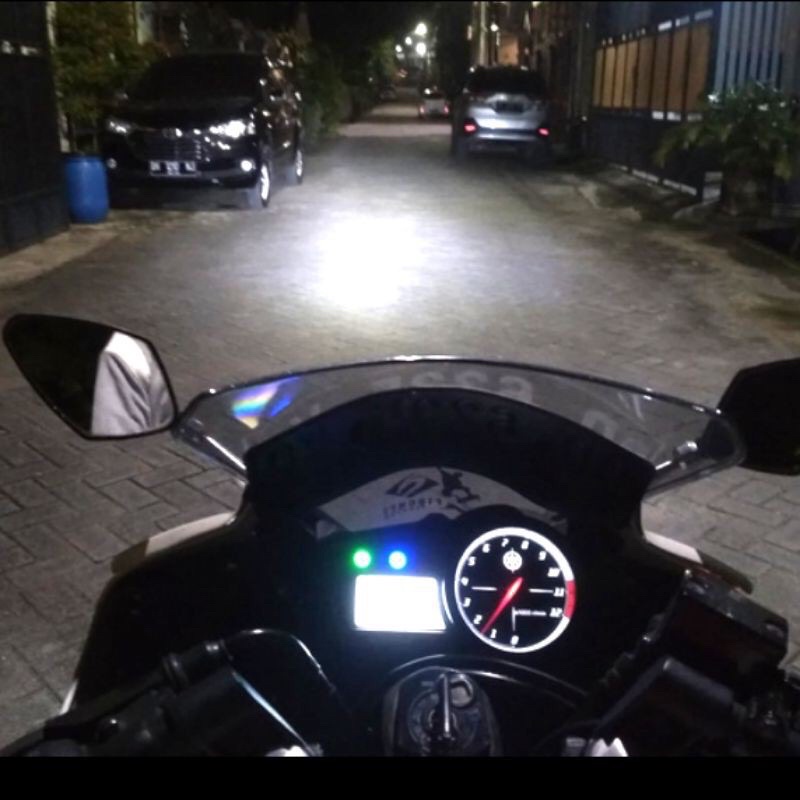 Lampu Depan Led H4 HS1 12 KED Original Universal Vixion,Cbr150r,Cb150r,Byson,Klx,Scoopy Dll