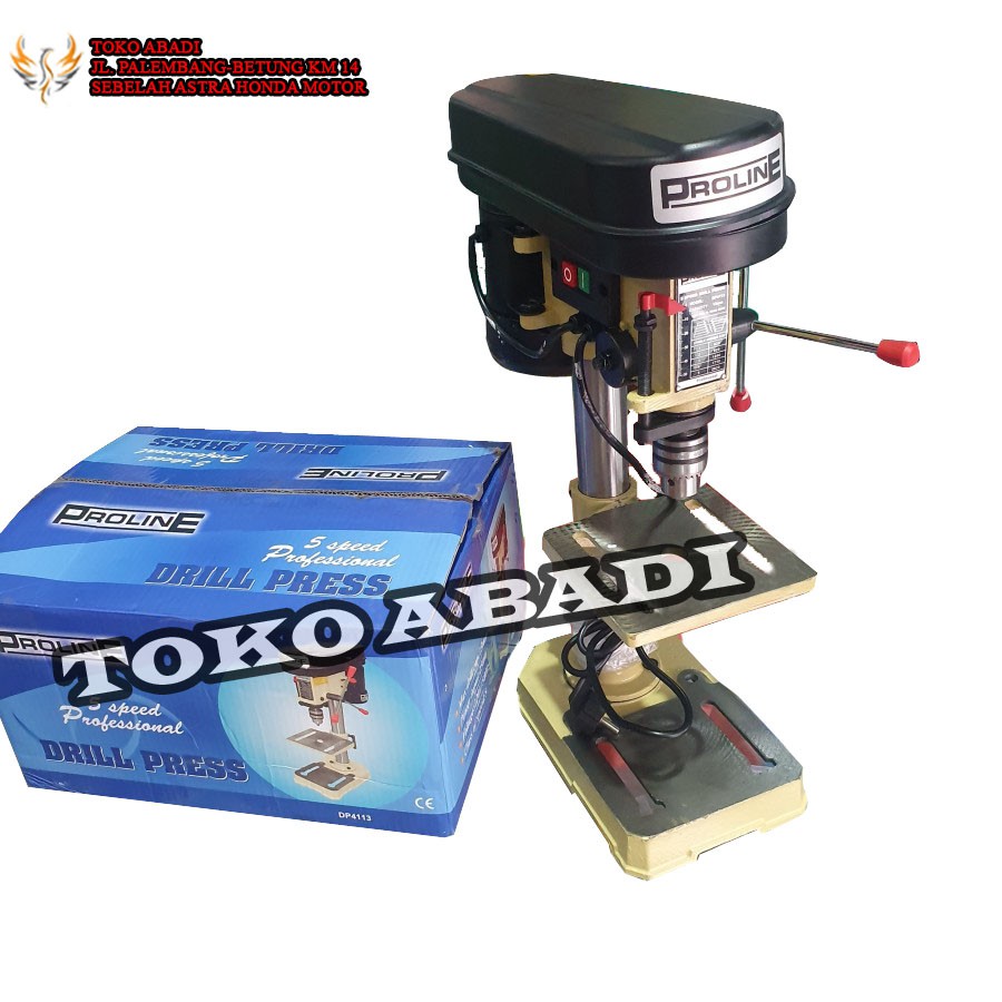 Mesin Bor Duduk 13mm Proline dan Ryota 5 Speed / Bench Drill / Drill Press