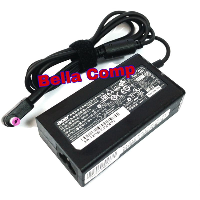 Adaptor charger Acer Aspire 19V 3.42A compatible 4745 4745G 3820T 4820T 5820T AS10B31 Acer Aspire 5315 5630 5735 5920 5535 5738 6920 6530G 7739Z4750 4752 4830TG 4741 4930 4755G 4738 4250G 4352G 4739Z 4745 4560G 4935 4736G 4350G 4920G 4749 4552G 4738ZG