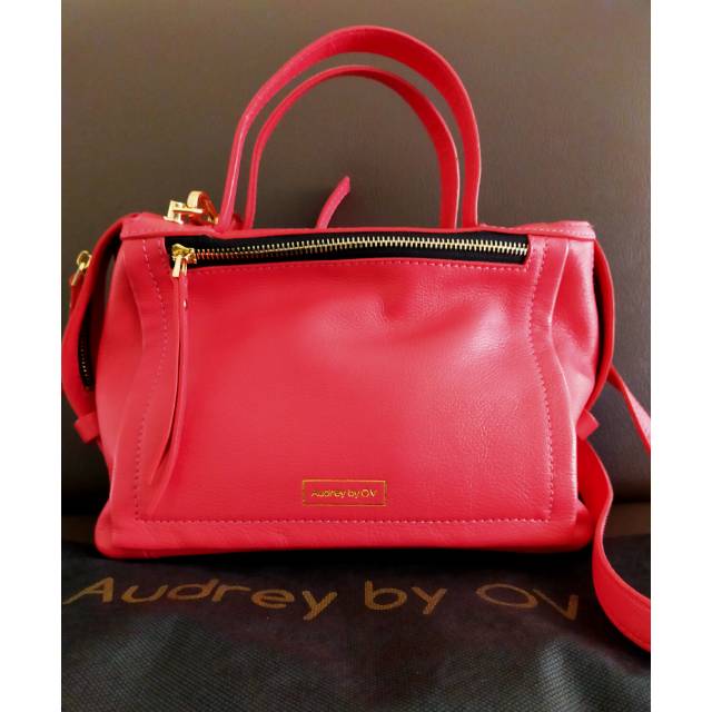 Tas Audrey By OV Bello Fuschia - Preloved