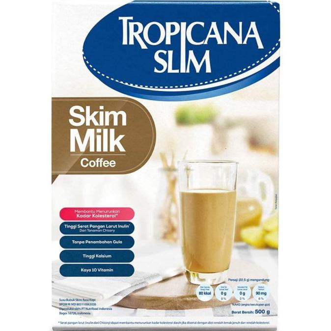 

[[BISA COD]] TROPICANA SLIM MILK SKIM COFFEE 500GR TERBATAS Kode 1171