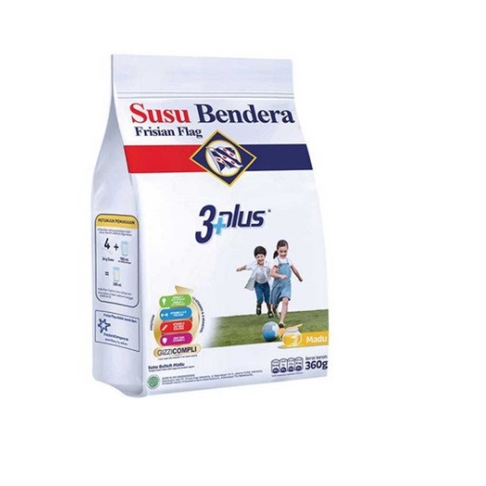 Susu Bendera Frisian Flag 3 Plus Madu 360 Gr Shopee Indonesia