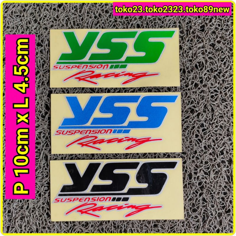 stiker yss stiker cutting motor stiker racing