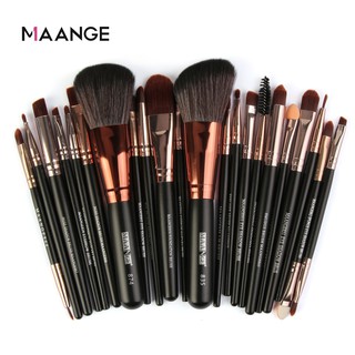 Image of thu nhỏ Maange 22Pcs Set Brush Makeup Kualitas Tinggi untuk Eyeshadow #0