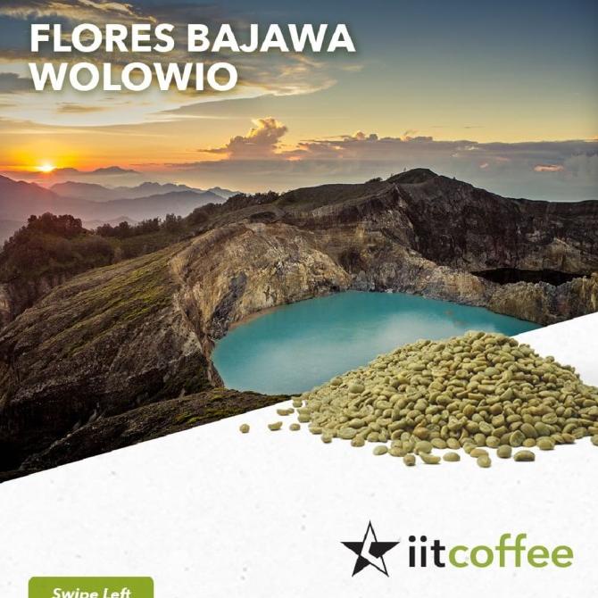 

Arabica Green Beans - Flores Bajawa Wolowio Washed - 1kg -Diskon Besar