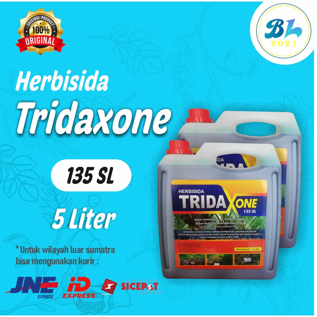 Herbisida Tridaxone 135 SL 5 Liter. Untuk Membasmi Rumput dan Gulma