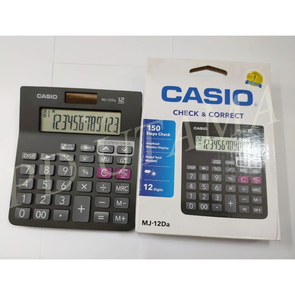 

KALKULATOR CASIO MJ - 12 Da PROMO MENARIK HARGA MURAH