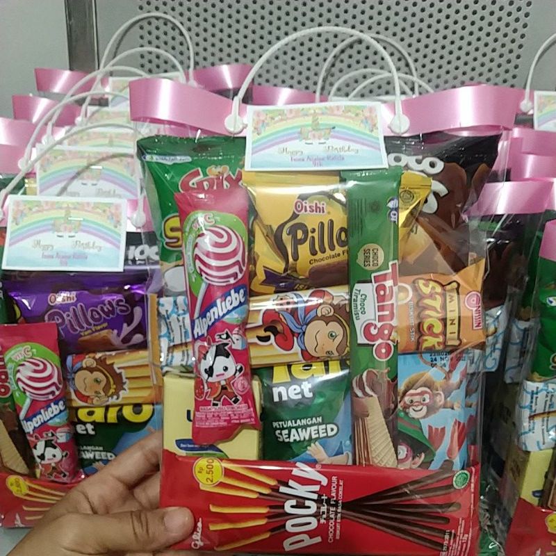 Bingkisan ulang tahun anak/paket ulang tahun anak/ hampers ulang tahun anak