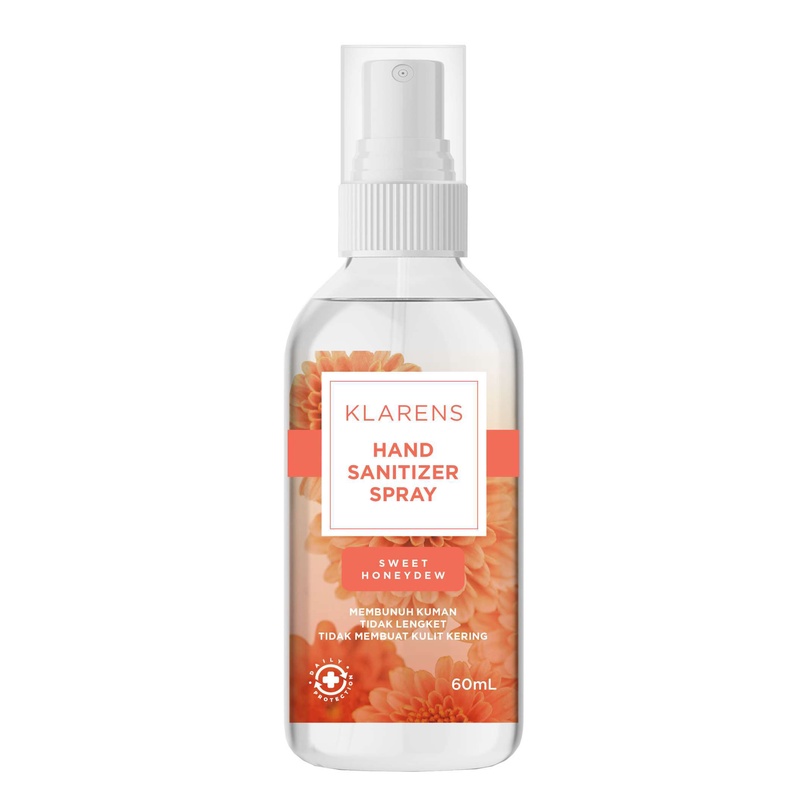 Hand Sanitizer SPRAY Klarens Sweet Honeydew 60ml