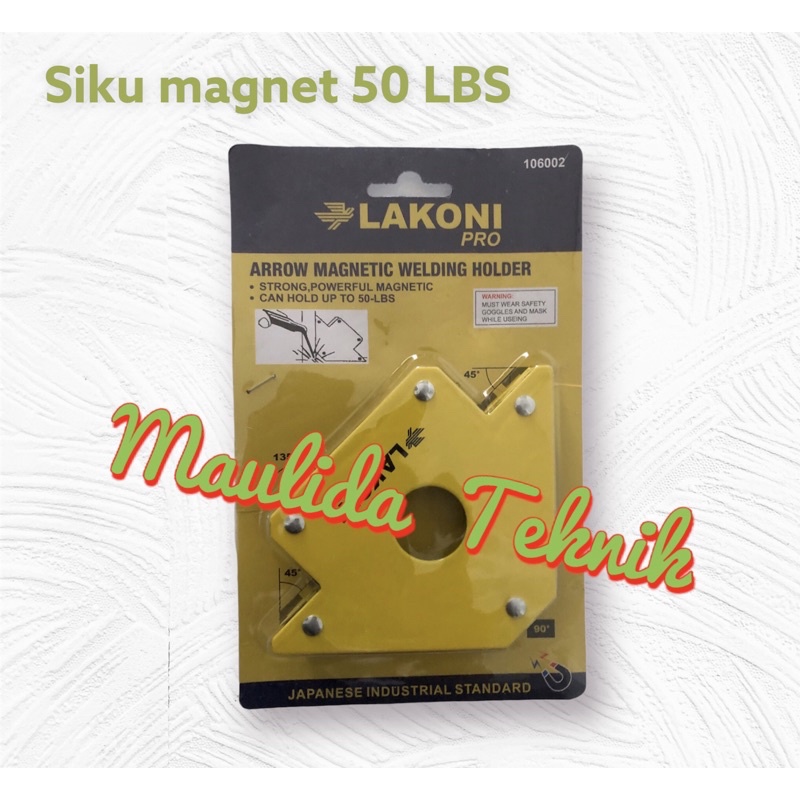 LAKONI PRO SIKU MAGNET 50 LBS / SIKU MAGNET / ALAT PERTUKANGAN LAS