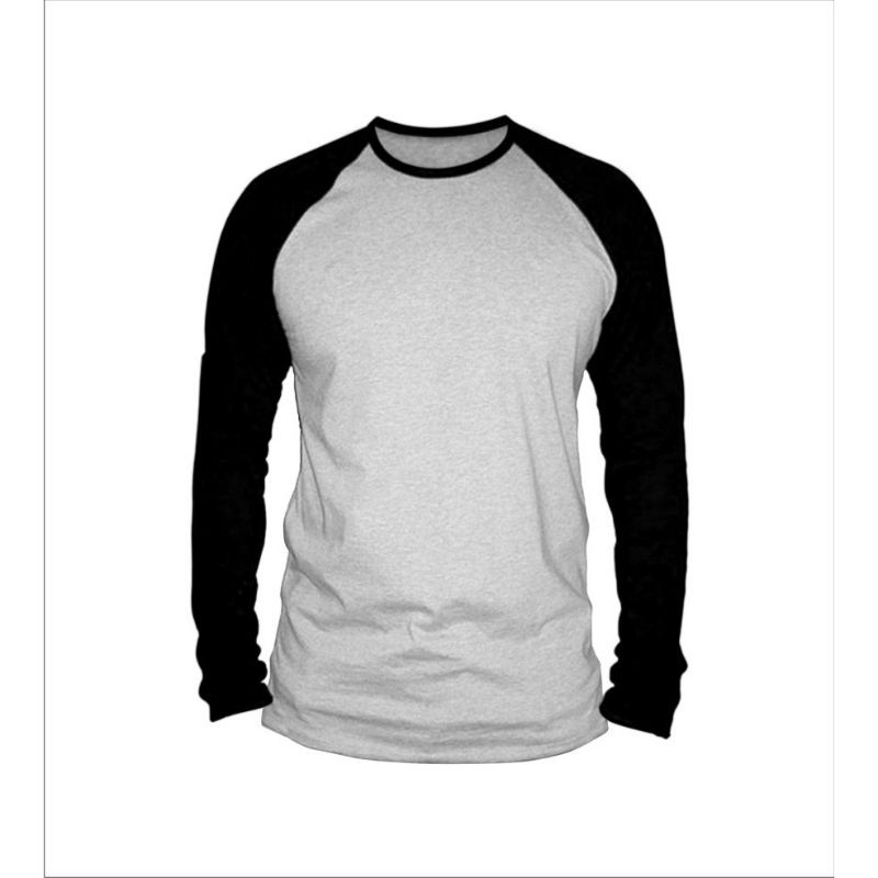 KAOS POLOS LENGAN PANJANG/KAOS RAGLAN/KAOS RAGLAN PRIA/KAOS RAGLAN WANITA/KAOS RAGLAN LENGAN PANJANG