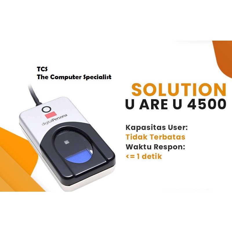 Fingerprint Solution U4500 / Mesin Absensi Finger Print Fingerprint Solution 4500 U are U4500
