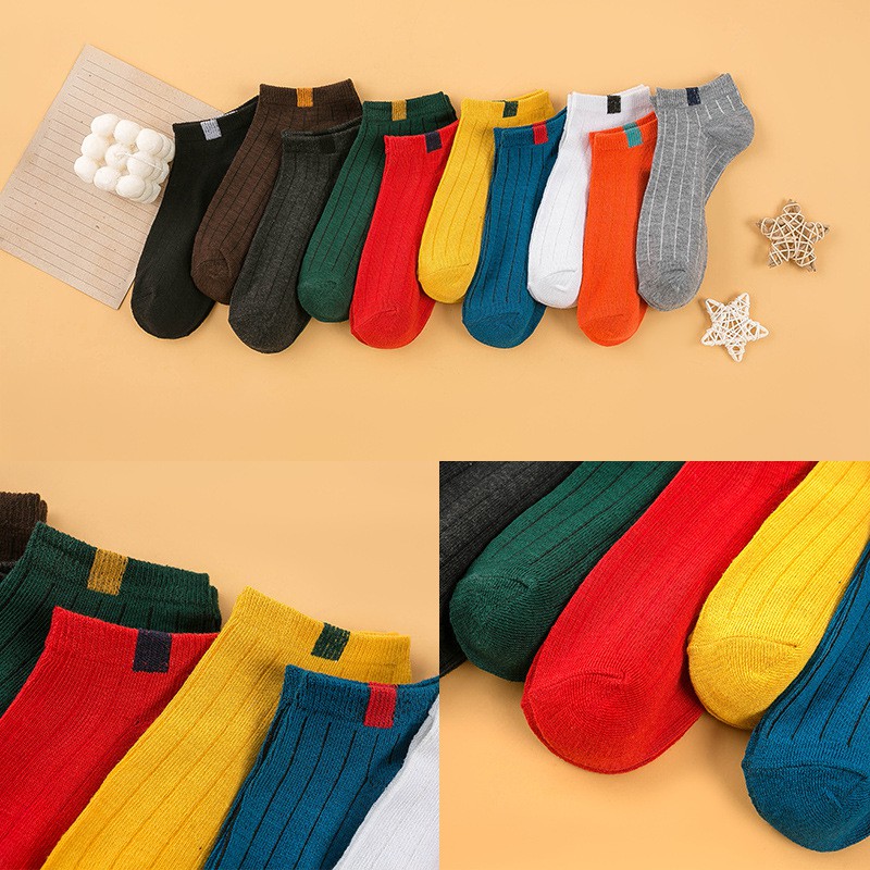OT158 - KAOS KAKI WANITA PRIA KAOS KAKI FASHION KAOS KAKI ANKLE KAUS KAKI MURAH IMPORT COD-5