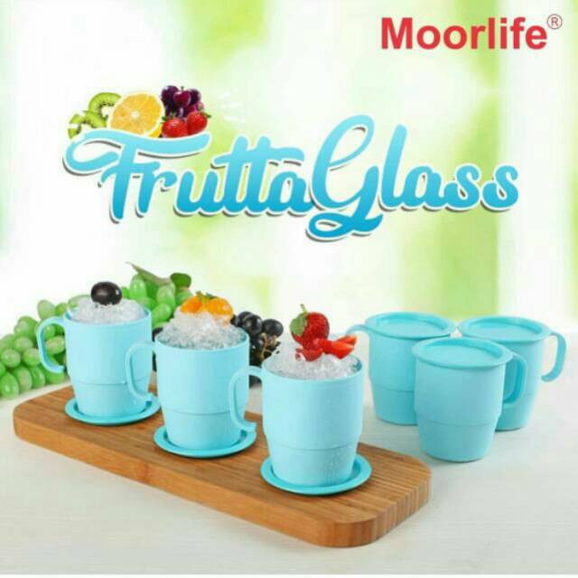 MOORLIFE Gelas Frutta Glass TERMURAH