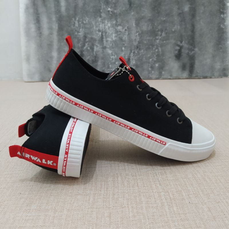 AIRWALK JAMIE BLACK WHITE RED