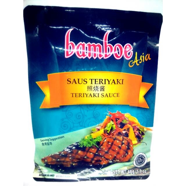 Bamboe Asia Saus Teriyaki 48 gr