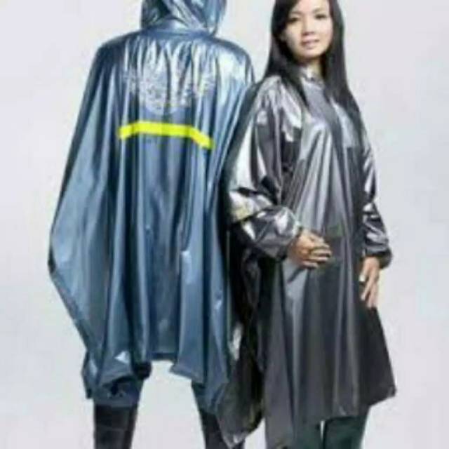 Jaz hujan wanita baju & celana mantel hujan pria lengan panjang