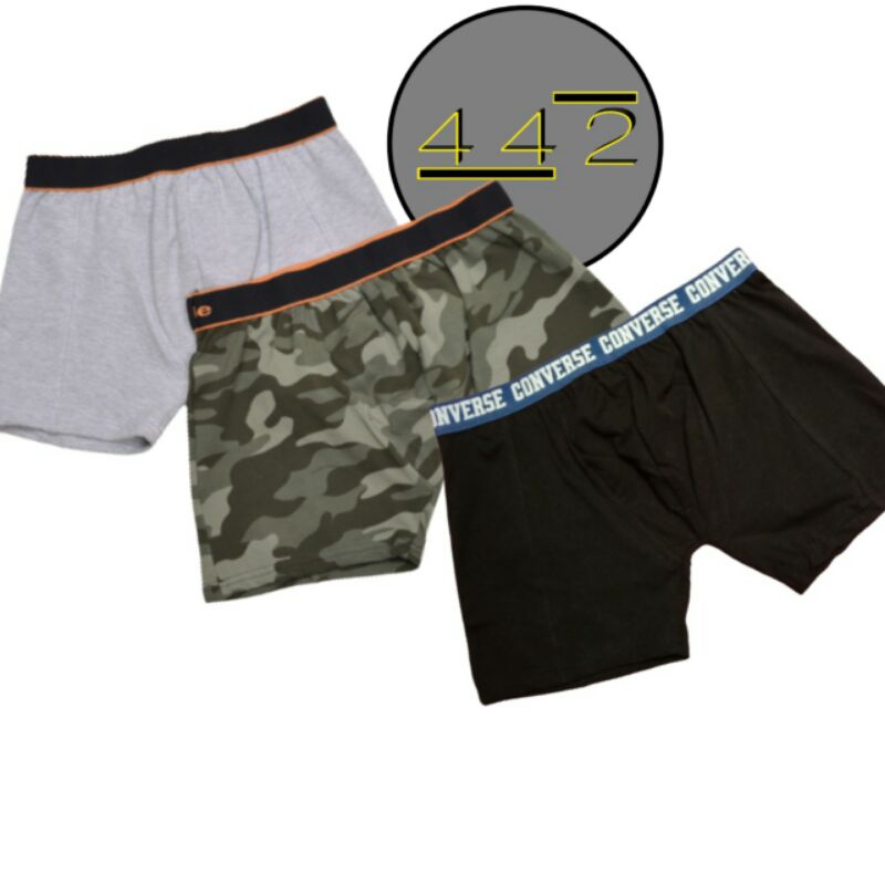 COD!! Sempak pria dewasa 3pcs Celana dalam pria Boxer 442