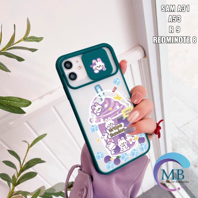 SS071 CASE SLIDE KARAKTER XIAOMI REDMI 4A 5A 6A 8 9 9A 9C 10 10C NOTE 4 4X 8 9 10 PRO 9T POCO X3 M3 PRO MB3791