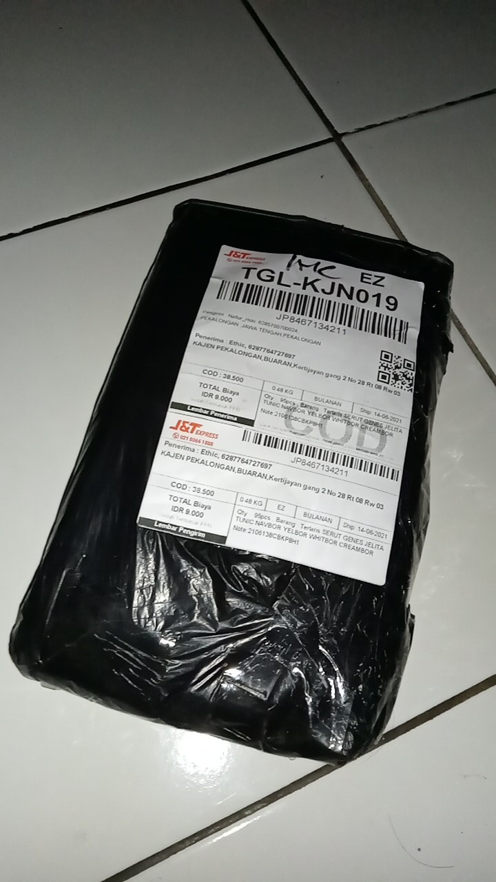 Terlaris Serut Genes Jelita Tunic Navbor Yelbor Whitbor Creambor Tunik Batik Modern Hrb030 Dolbi Dob