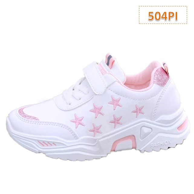 Sepatu Sneaker Anak Six Stars Cewek Cowok Biru Pink (504)