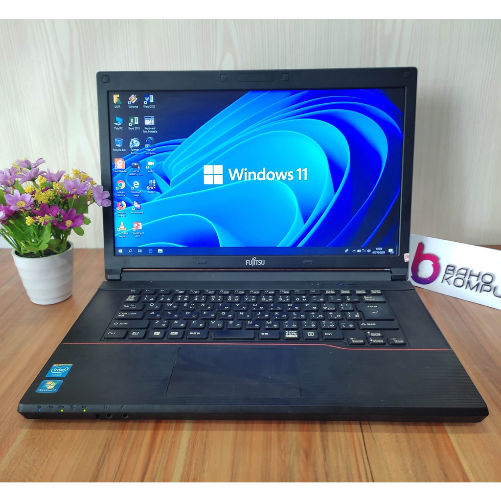 FUJITSU A553/H;CELERON;4GB RAM;320GB|COCOK UTK ADMIN & DARING