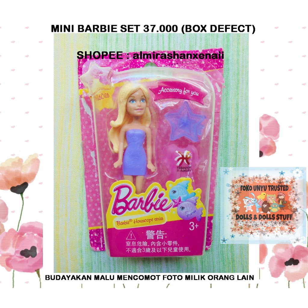 mini barbie mattel