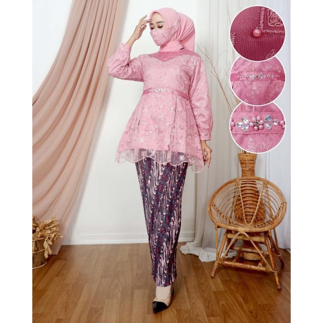 KEBAYA MODERN//SETELAN KEBAYA JASMINE//By NJ Mode