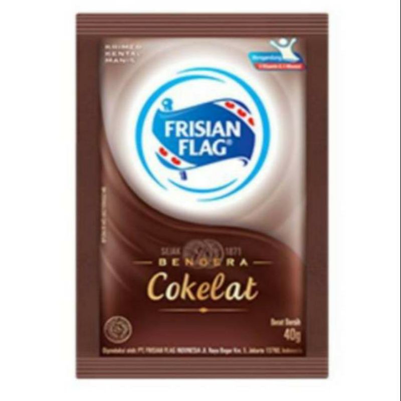 

Susu Frisian flag Coklat Renceng 40g