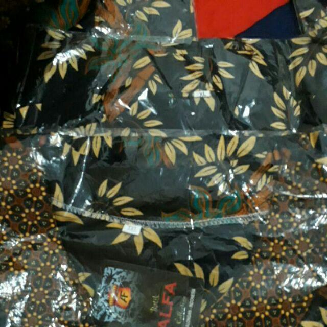 Atasan Batik Dolby Dolbi Dobby Doby Tenun Sutra Tulis Halus Katun Atbm Baron ,sarombit Atasan