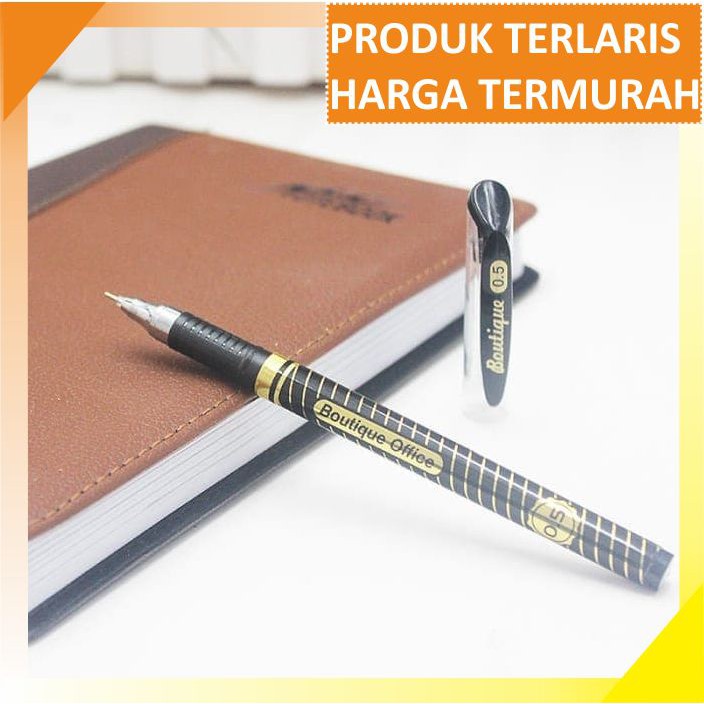 

Pena Ballpoint Bolpen Pulpen Rollerball Gel Pen 0.5mm GP-738 Boutique MS523