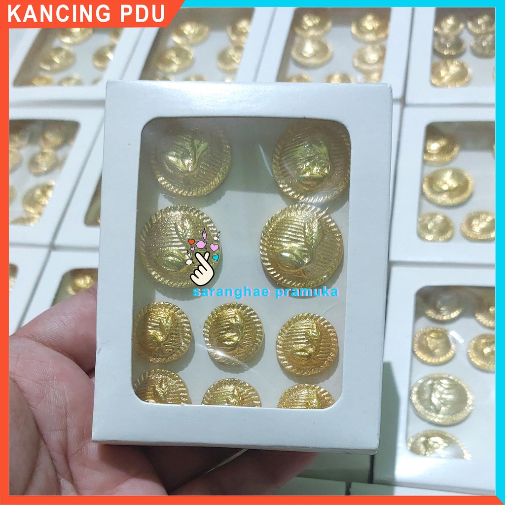Kancing PDU Kancing Pramuka Kancing COR Seragam Upacara Pramuka
