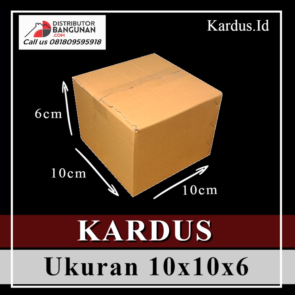 Kardus Dus Karton Box Polos Packing Packaging Kecil Ukuran 10x10x6 Coklat Cokelat Baru Bkn Bekas Shopee Indonesia