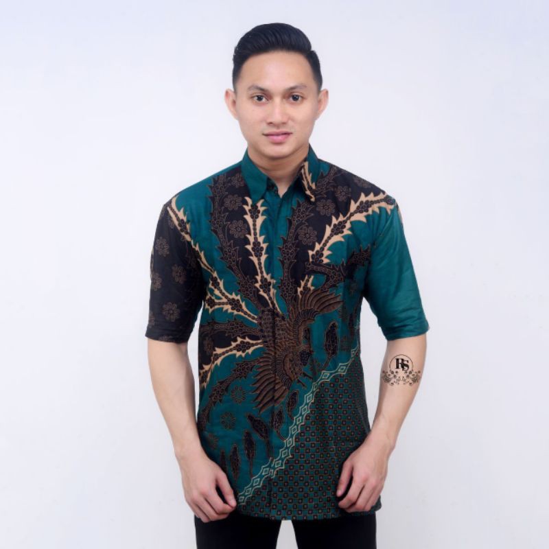 KEMEJA BATIK PRIA LENGAN PENDEK