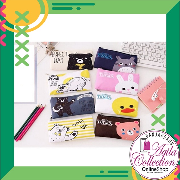

PENCIL CASE TEMPAT PENSIL DAN KOSMETIK FUN PRINTING
