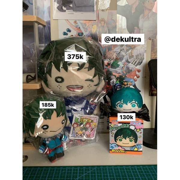 MERCH BNHA, Acrylic Standee Nitotan Big Nitotan Midoriya Izuku Omanjuu MHA BNHA My Hero Academia Bok