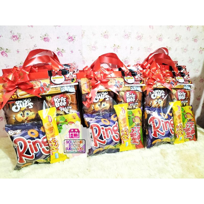 Mini snack ulang tahun/ paket ultah goceng/ bingkisan ultah murmer/ Snack ultah surabaya / Paket ulang tahun