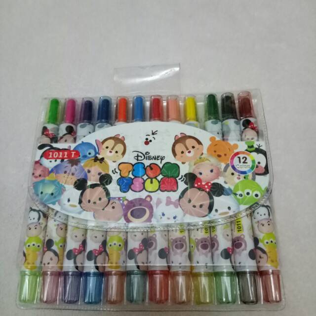 

Crayon putar tsum tsum 12 warna