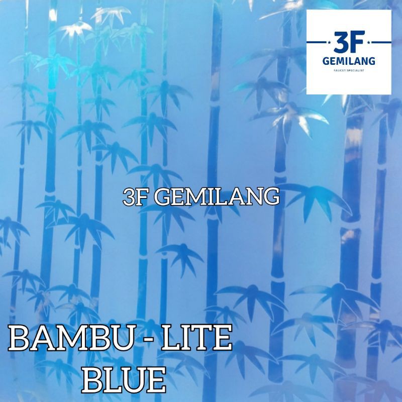 GATOR - Fiber Plastik Penutup Pagar Motif Bambu Lite METERAN