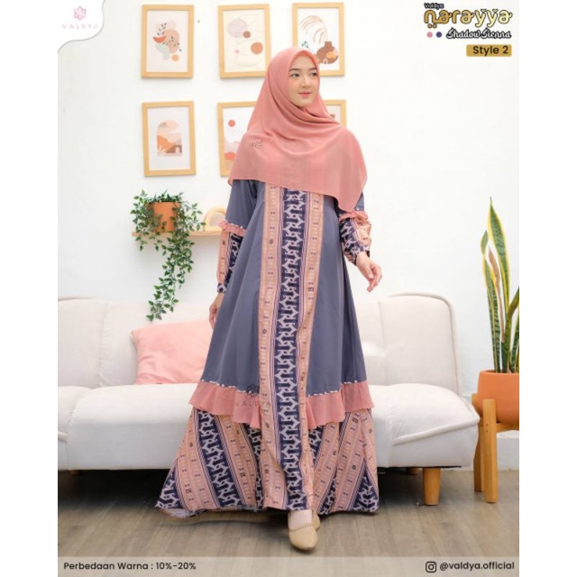 GAMIS LEBARAN - NARAYYA BY VALDYA SIENA