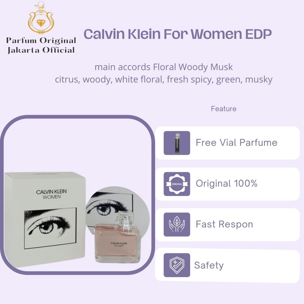 Parfum Parfume Perfume Asli Perawatan Kecantikan Original Import Branded Wanita Perempuan Cewek CK C