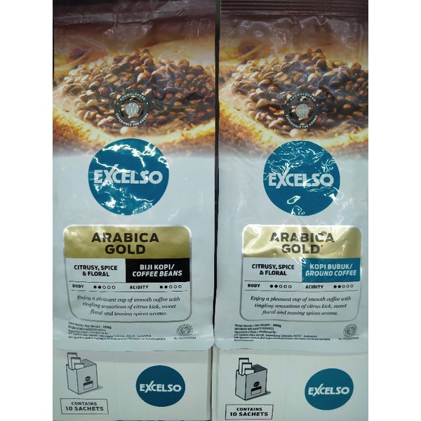 

excelso arabika gold 200 gr