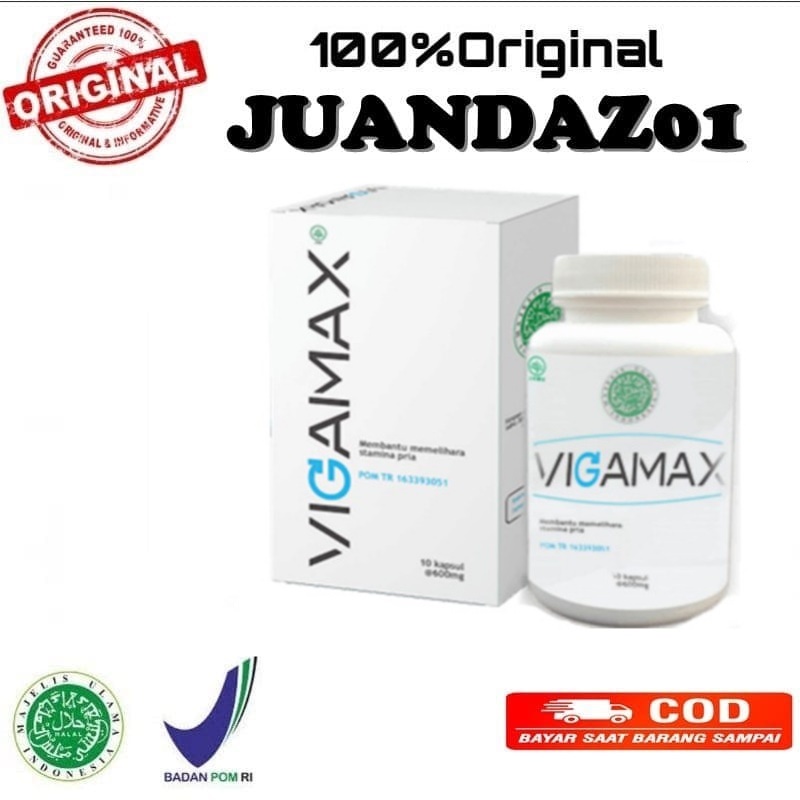 ( Terlaris ) Obat Vigamax Original - Obat Vigamax Asli - Vigamax Herbal - Vigamax Capsule Pria