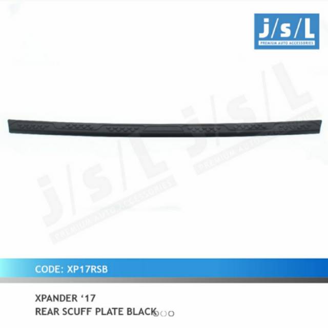 Rear scuff plate sillplate belakang hitam Xpander jsl